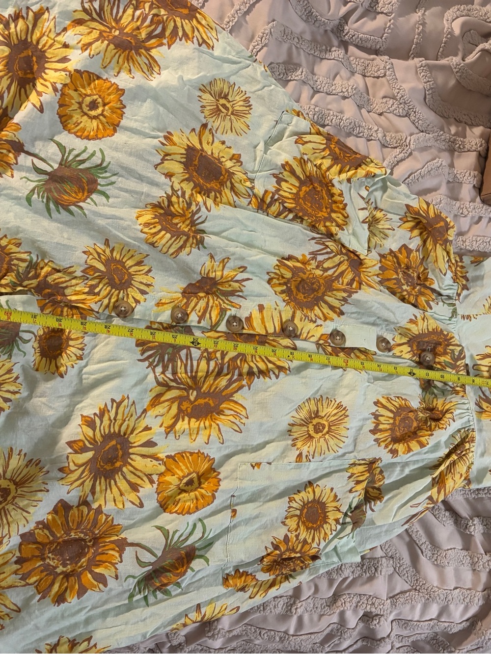 Urban Outfitters Sunflower Linen Dress - Picture 8 of 11